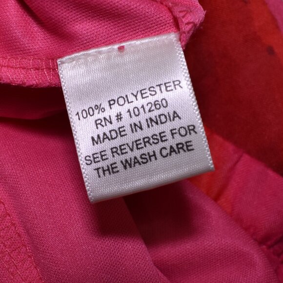 Her Destiny Hot Pink Floral Maxi Skirt XL Boho Tropical Resort Chic, Flowy - Picture 8 of 11